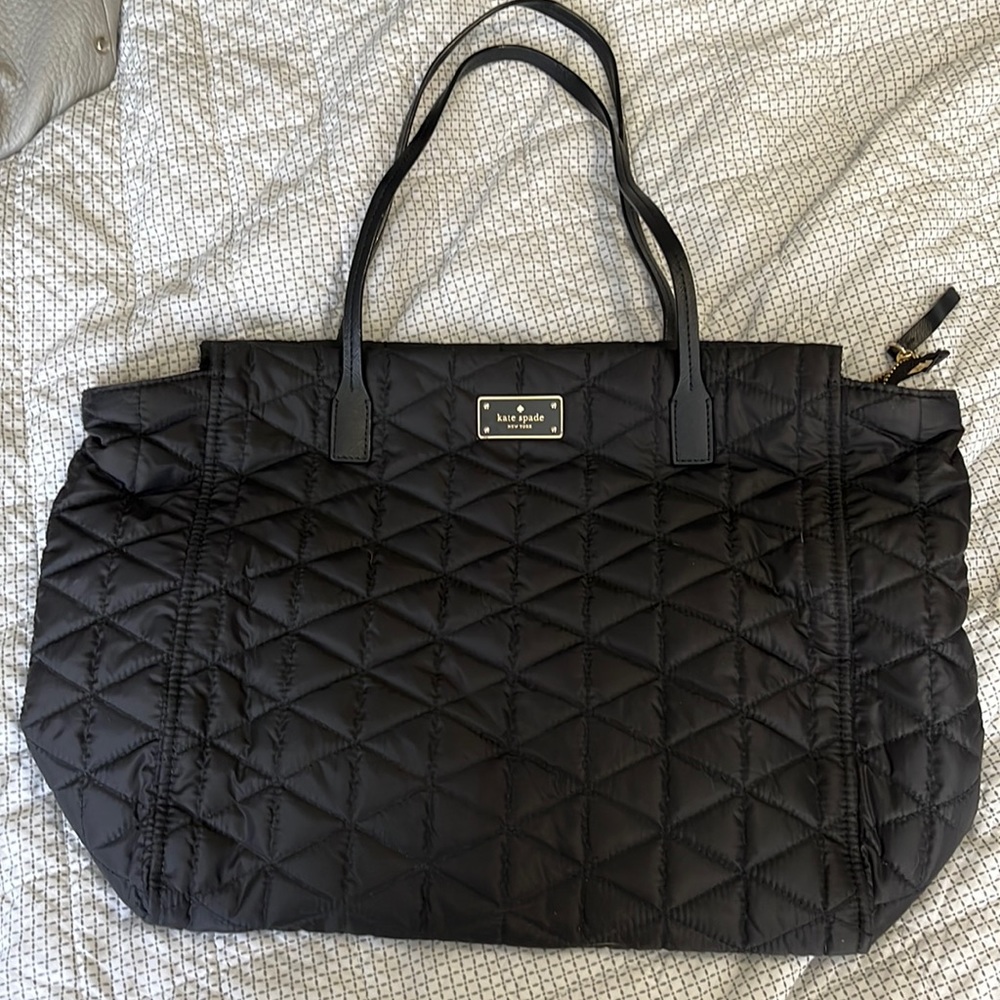 Kate Spade quilted nylon purse - perfect condition